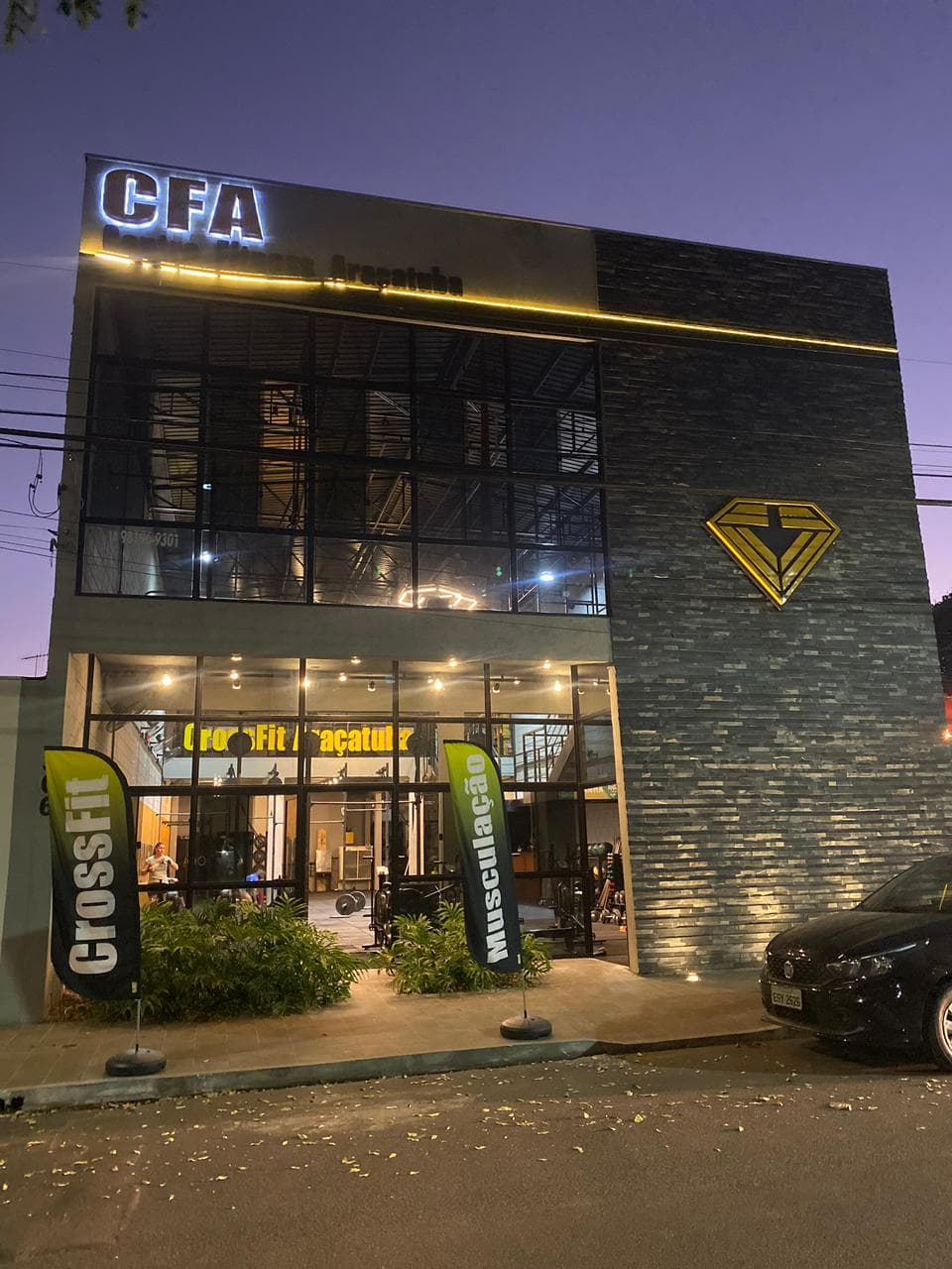 Foto da estrutura do CFA.