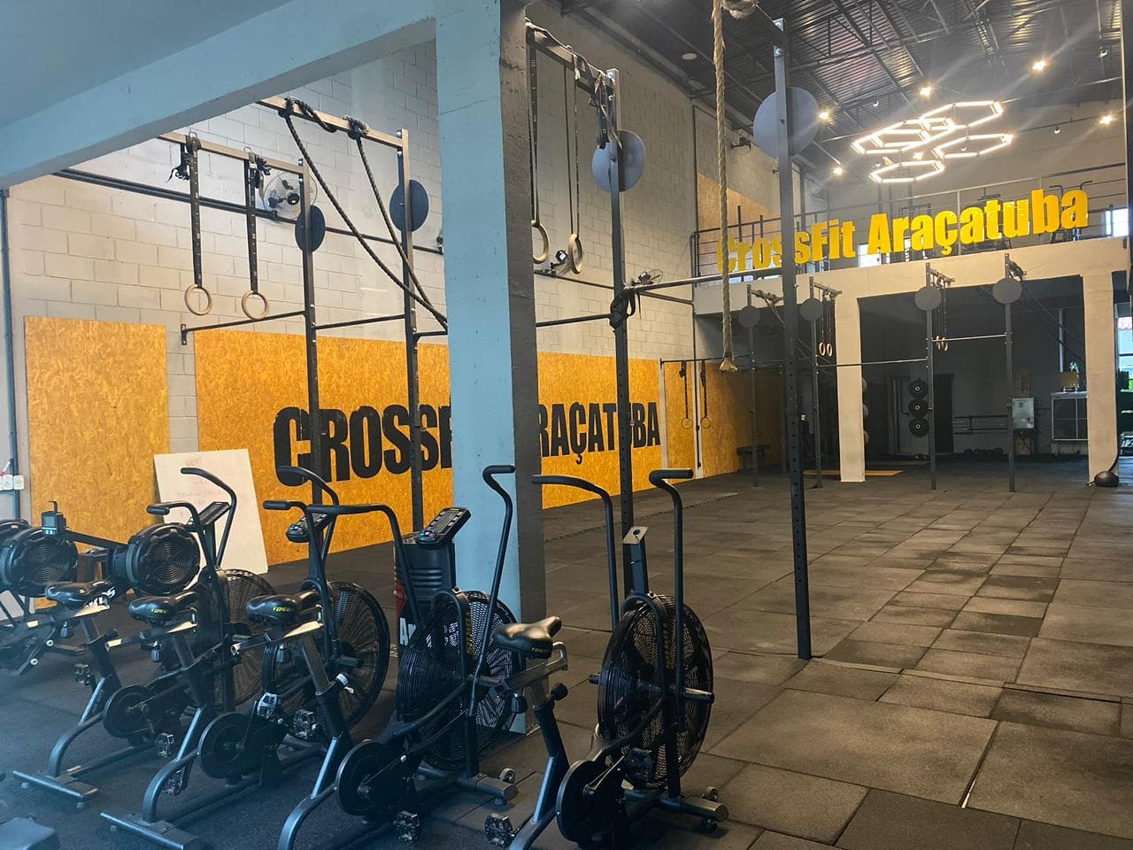 Foto da estrutura do CFA.